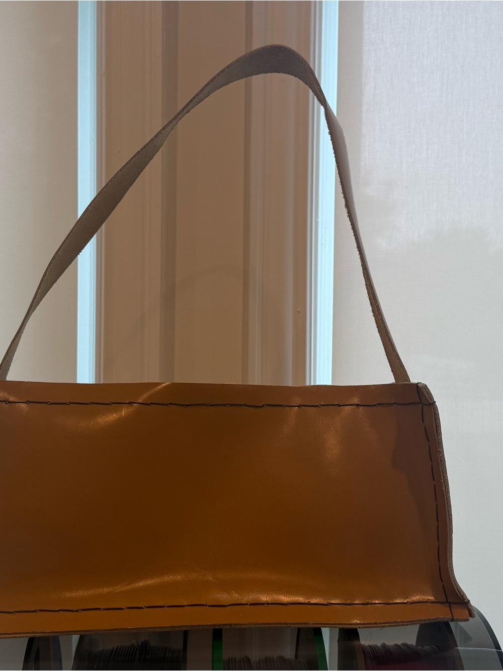 Minimalist Tan Shoulder Bag for Women